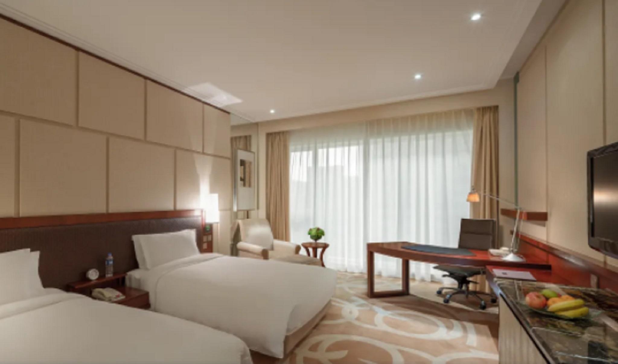 New World Dalian Hotel Eksteriør bilde